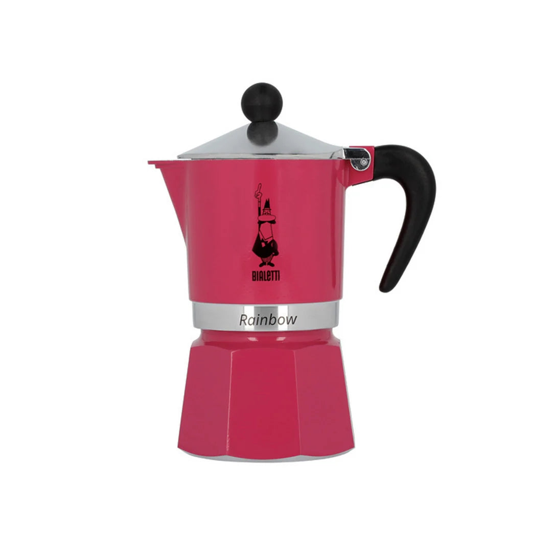 Bialetti Rainbow Aluminium Stovetop Coffee Maker
