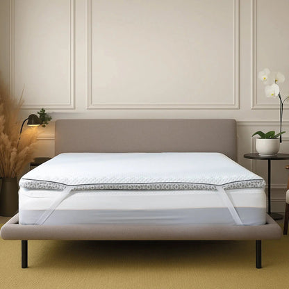 Brightr® Titan Mattress Topper | Firm & Medium Firm | 5 cm Reversible | Enhanced Back & Hip Support for Soft Mattresses