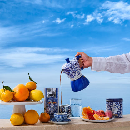 Bialetti X Dolce&Gabbana Blue Mediterranean Moka Induction