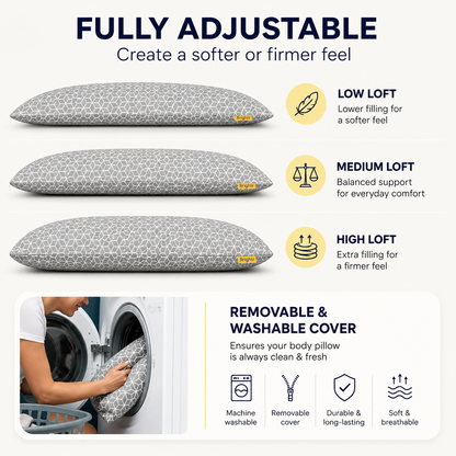 Brightr® Hug Body Pillow