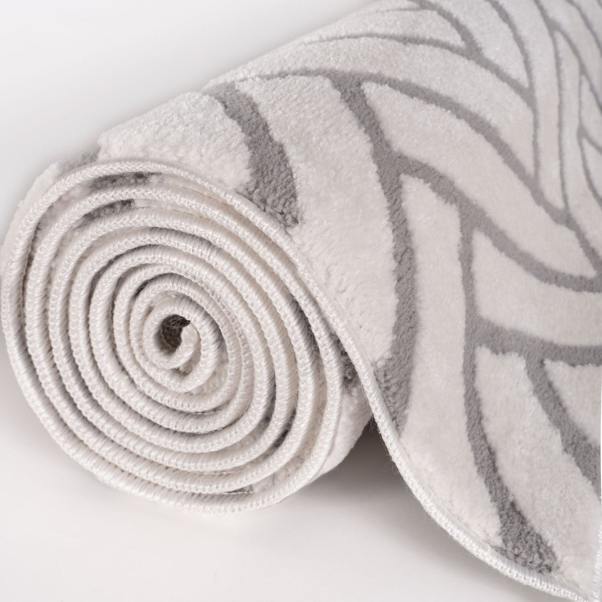 Loft Chevron Grey Rug