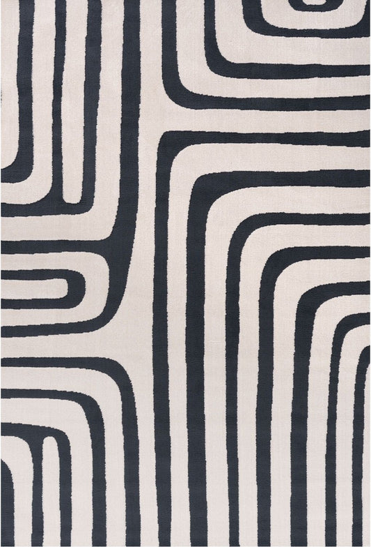 Loft Geometric Blue Rug