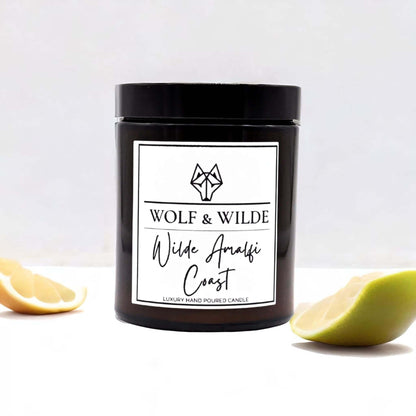 Amalfi Coast Luxury Scented Candle - Handmade Aromatherapy Home Fragrance