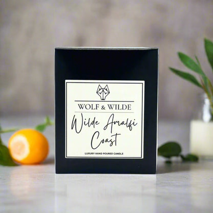 Amalfi Coast Luxury Scented Candle - Handmade Aromatherapy Home Fragrance