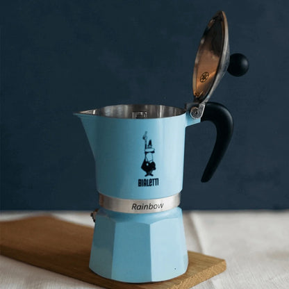 Bialetti Rainbow Aluminium Stovetop Coffee Maker