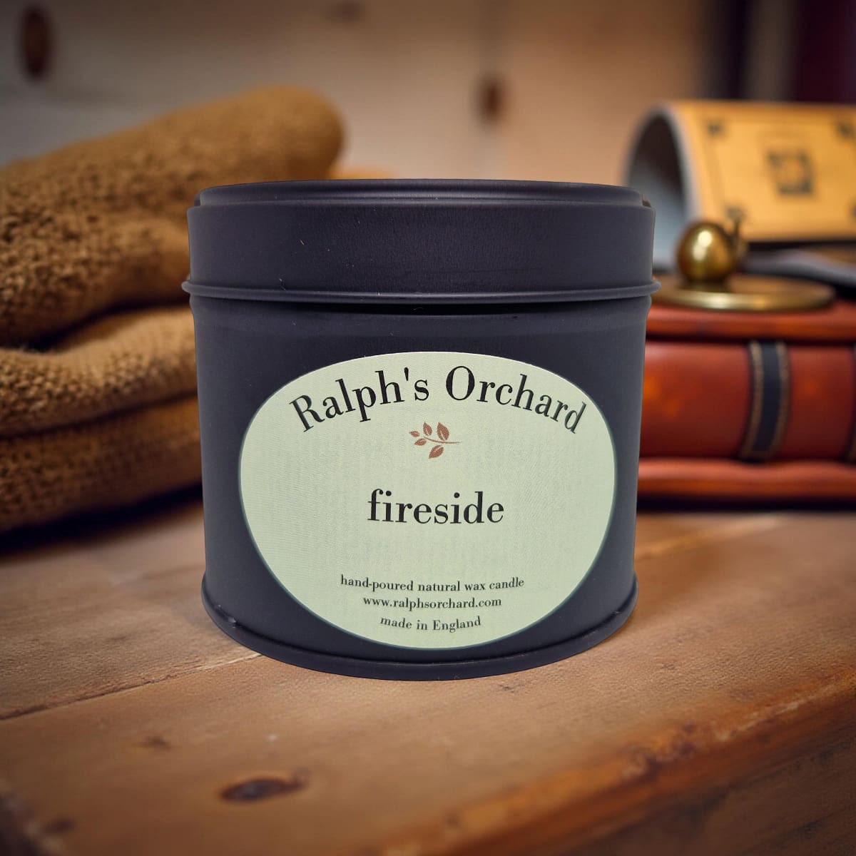 Fireside Scented Candle - Cosy Home Fragrance Gift