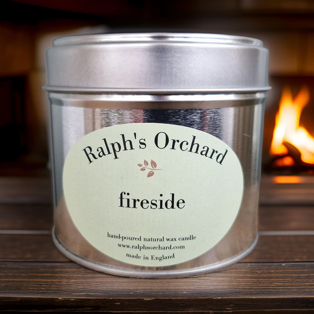 Fireside Scented Candle - Cosy Home Fragrance Gift